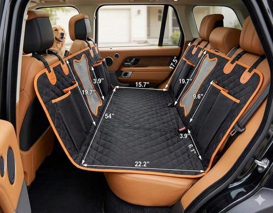 Protector de Asiento Impermeable Premium para Mascotas