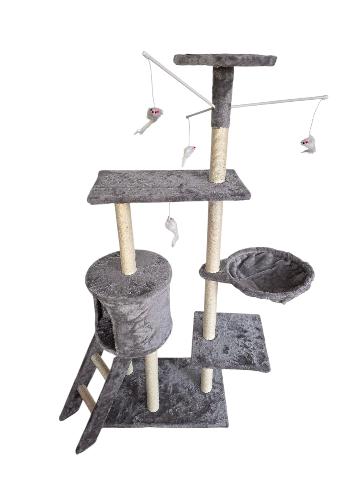 Casa de gato - refugio para gatos - rascador para gatos