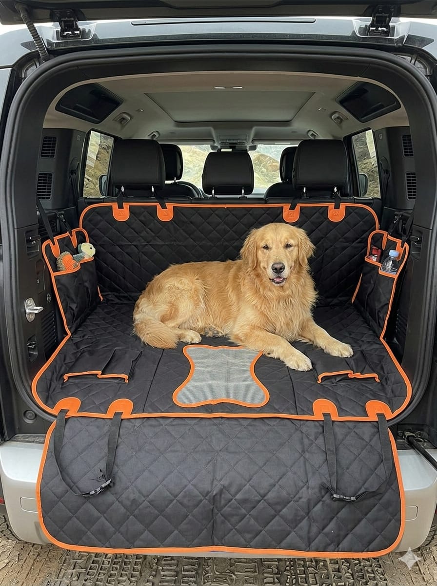 Protector de Asiento Impermeable Premium para Mascotas