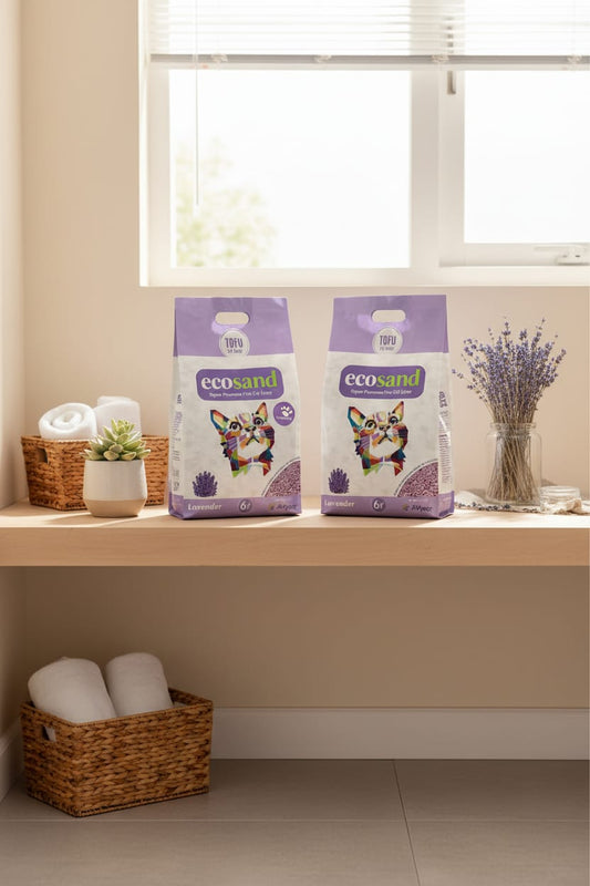 Pack x2 Arena EcoSand™: Tofu Biodegradable y Sin Olores – 12L